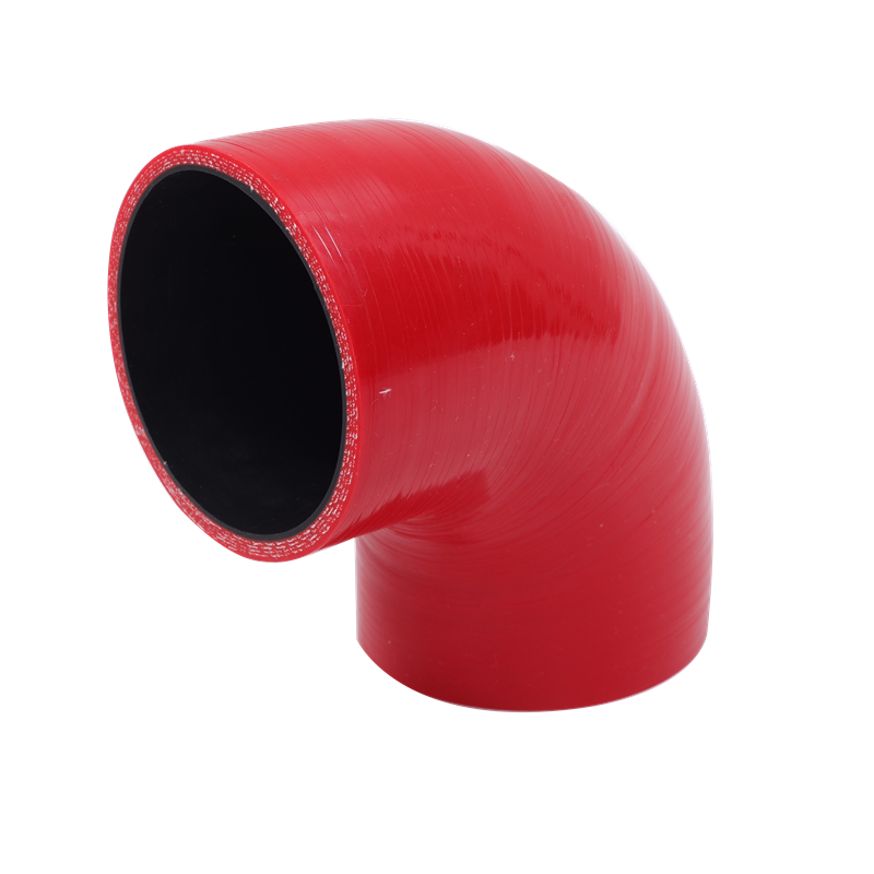 Manufacturer's Silicone Hose 90 Degree Elbow for Trucks Industrial Application with Custom Cutting Service