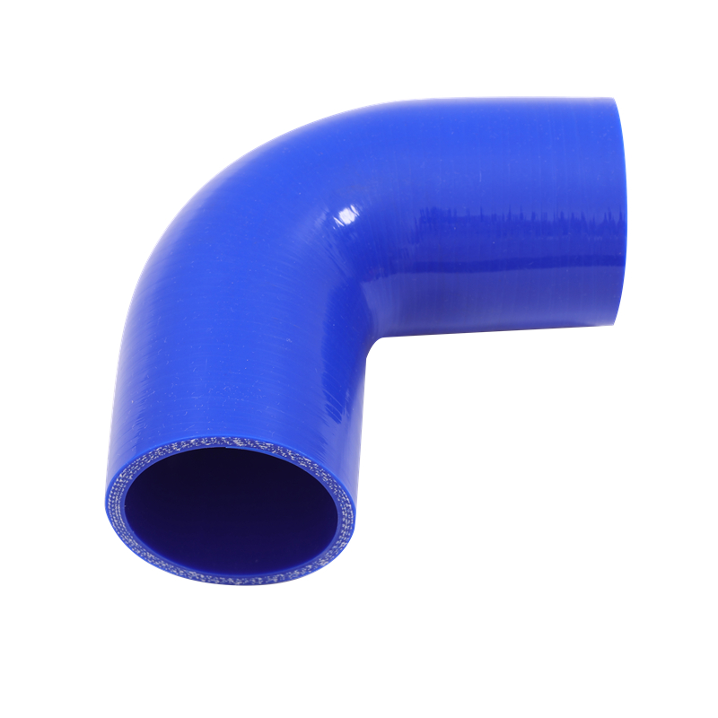 90 Degree Silicone Elbow Hose Smooth with Cutting Processing Service Industrial Rubber Hoses