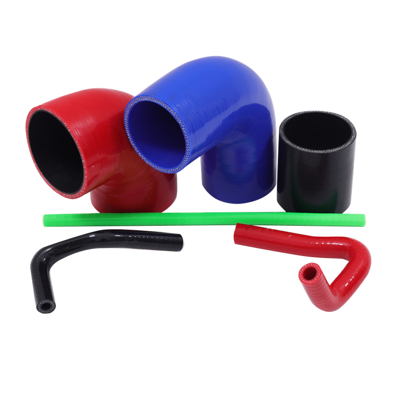 Custom High-Temperature Flexible Turbine Radiator 45/135/90 Degree Elbow Intercooler Silicone Rubber Hose with Cutting Service
